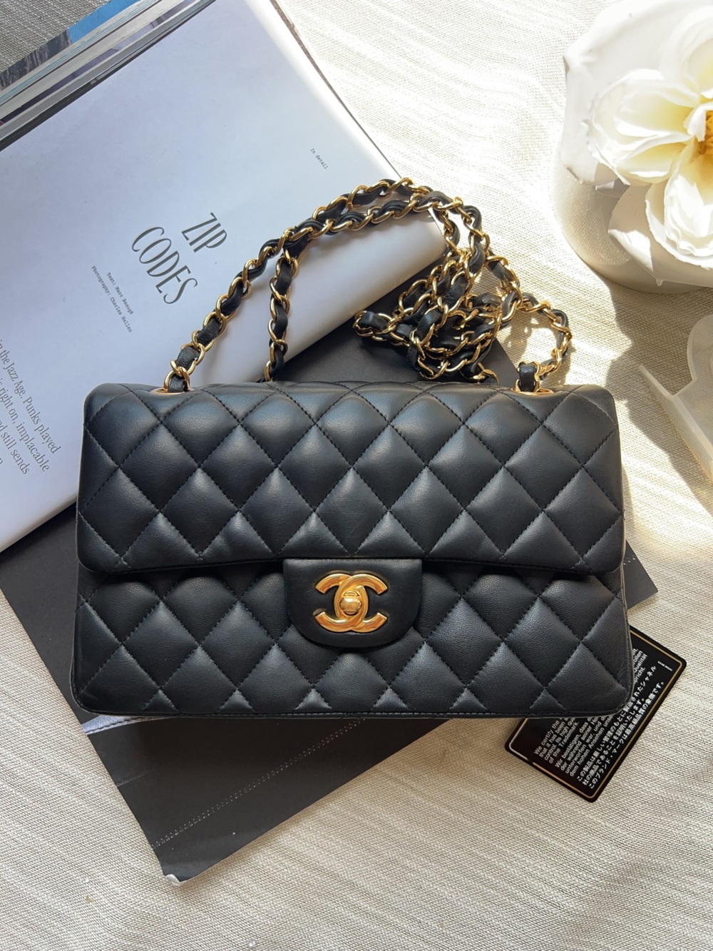 Chanel Classic Small Double Flap Bag Black